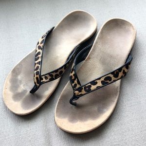 Leopard sandals